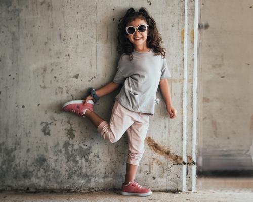 A smiling little girl